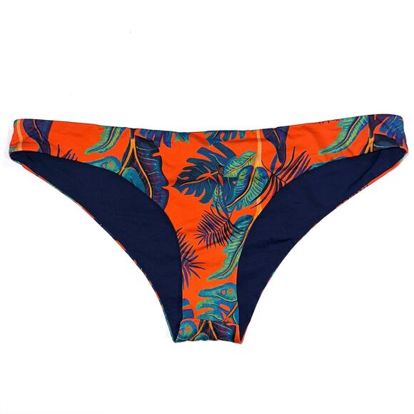 L*Space Liberty Palm Tropical Cheeky Emma Swim Bottom Size Small - Picture 2 of 12